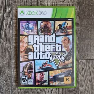 Grand Theft Auto V Game On Xbox 360